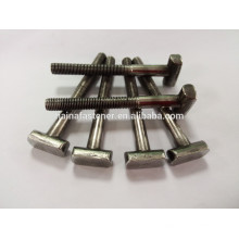 customized nonstandard stainless steel T bolt,t handle bolt,t shaped bolt